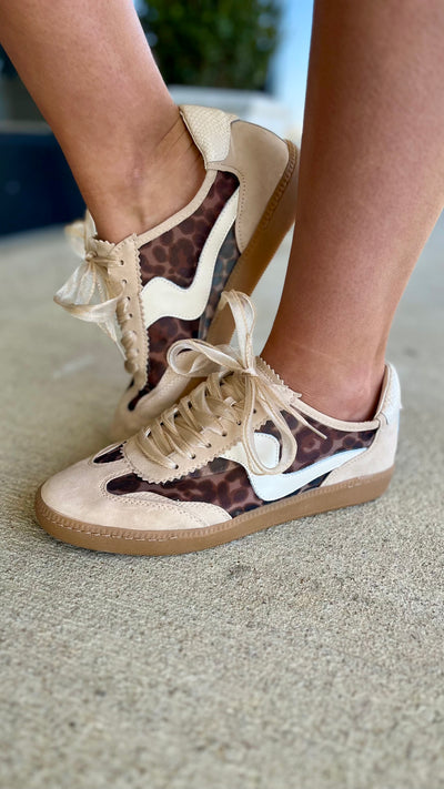 Dolce Vita Notice Leopard Sneakers