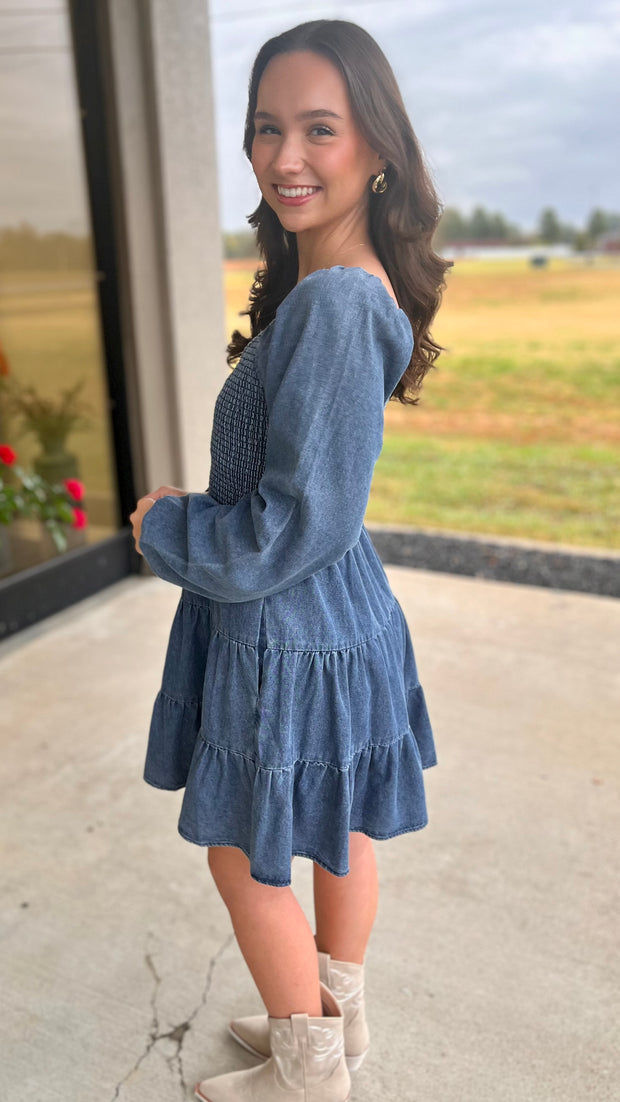 Denim Darling Dress