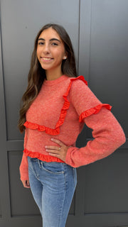 The Orange Delight Sweater
