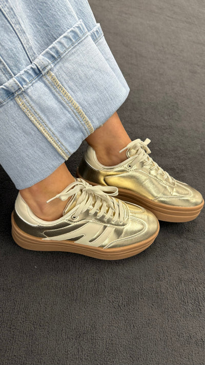 Gold Rush Sneakers
