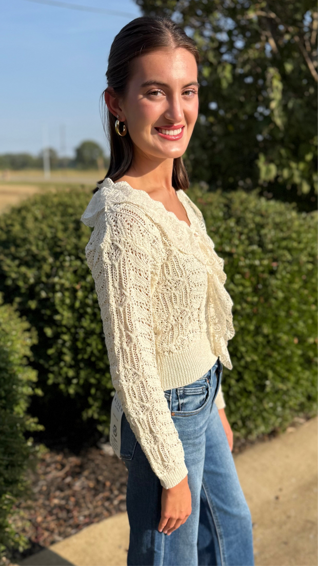 Vintage Lace Cardigan