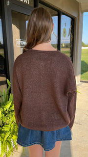 The Chestnut Charm Cardigan