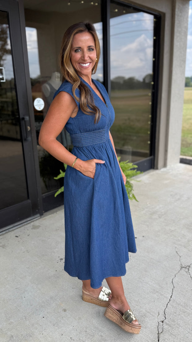 Darling Denim Dress