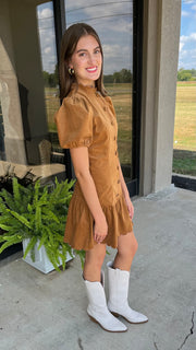 The Camel Crush Dress