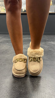 Davos Taupe Clog