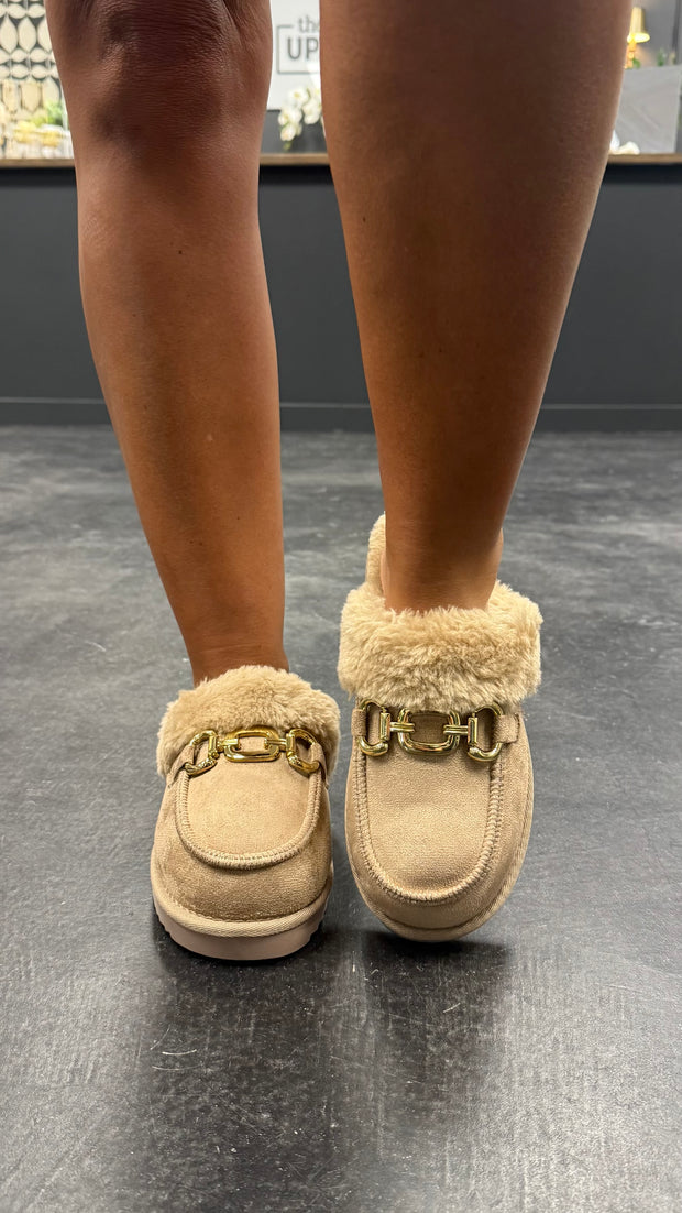 Davos Taupe Clog
