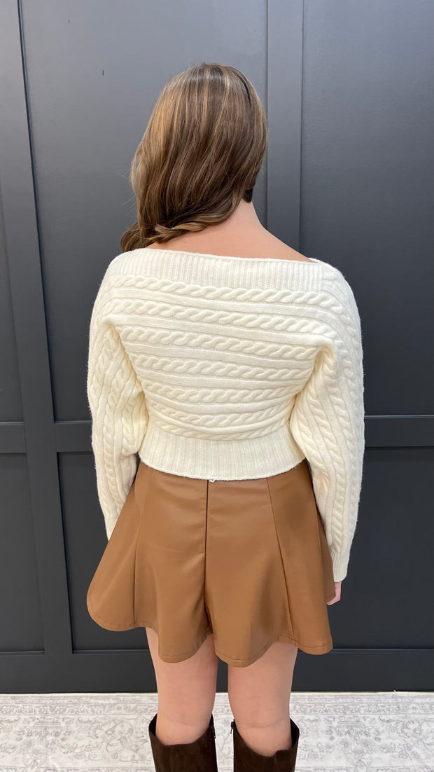 The Cream Crush Sweater