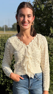 Vintage Lace Cardigan