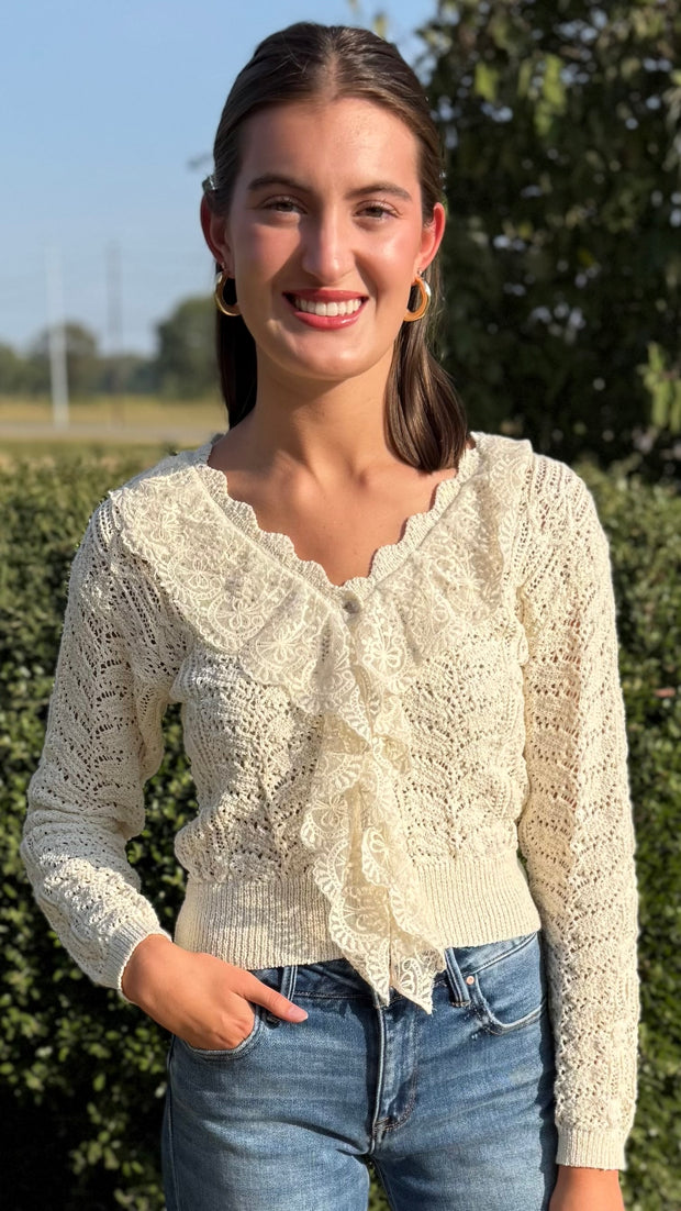 Vintage Lace Cardigan
