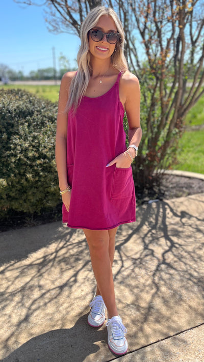Effortless Romper - Magenta