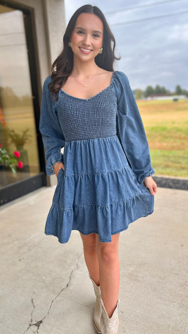 Denim Darling Dress