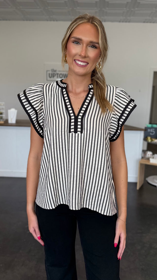 Trendy Meets Classic Top