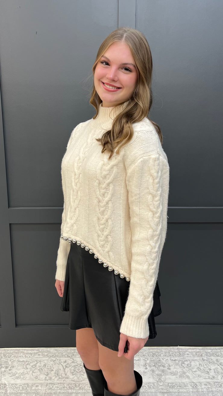 The Silver Bells Sweater