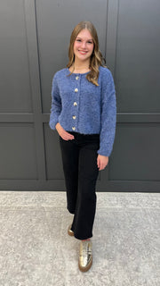 The Luna Blue Cardigan