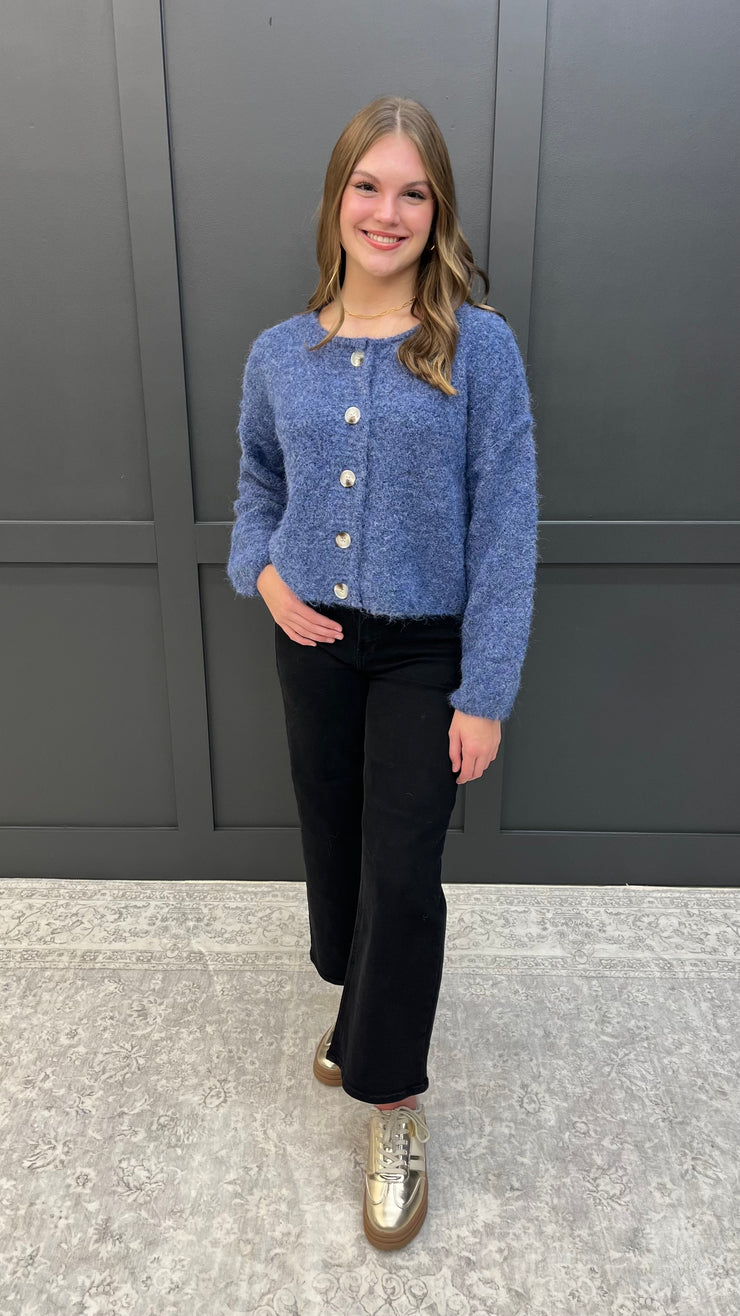 The Luna Blue Cardigan
