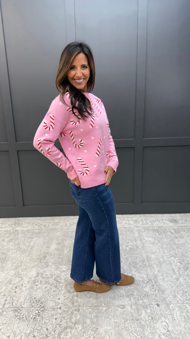 Candy Cane Lane Sweater