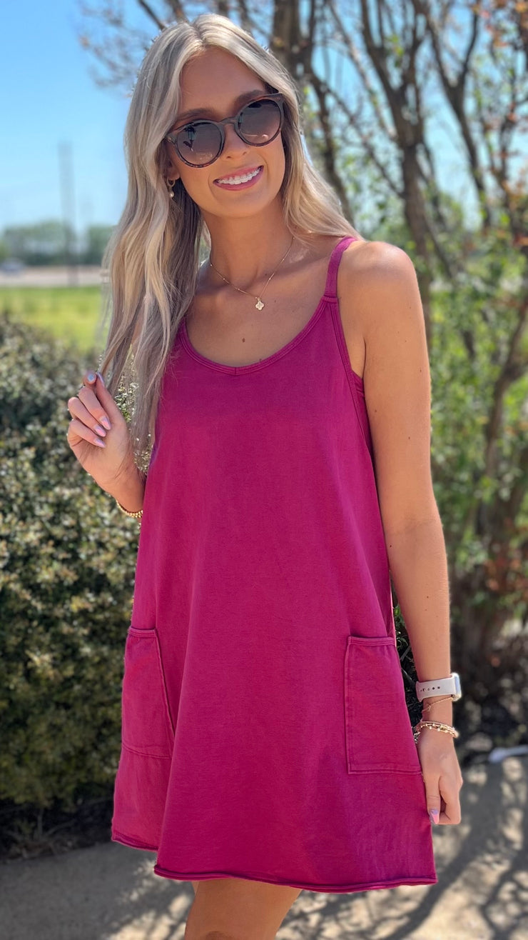 Effortless Romper - Magenta