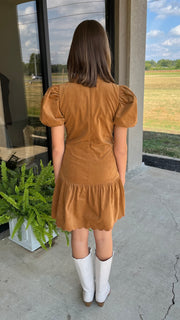 The Camel Crush Dress