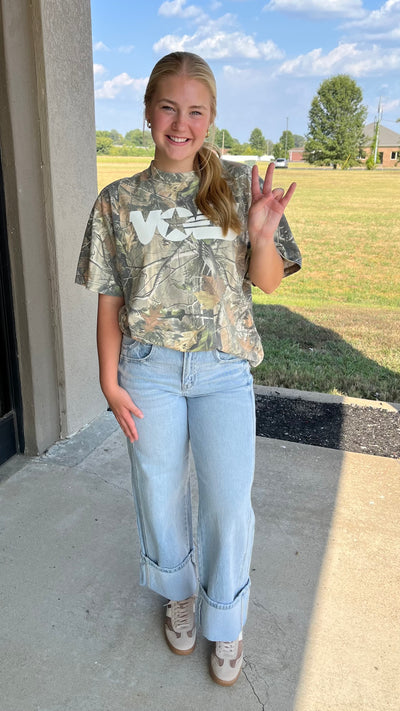 Vols Star Camo Short Sleeve Tee