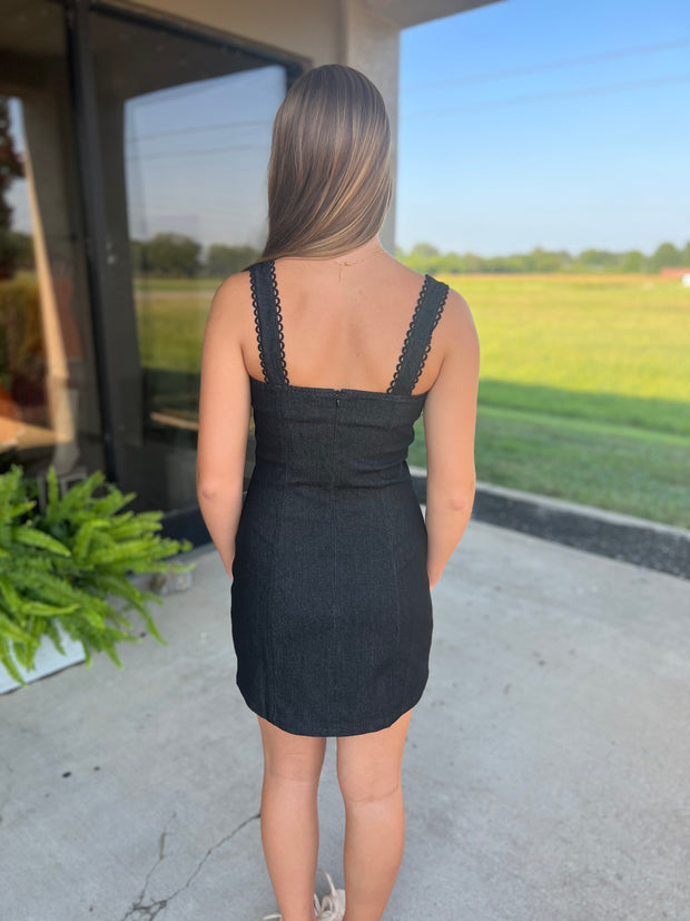 Denim & Dainty Dress