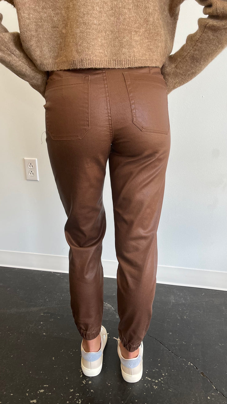 Tessa Coated Joggers