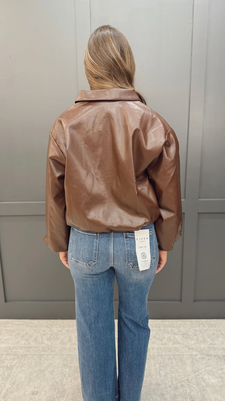 The Tate Leather Jacket