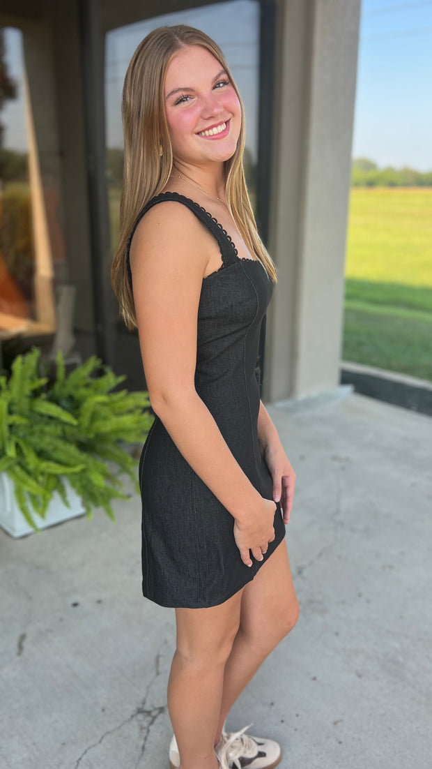 Denim & Dainty Dress