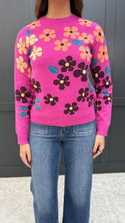 The Floral Frenzy Sweater