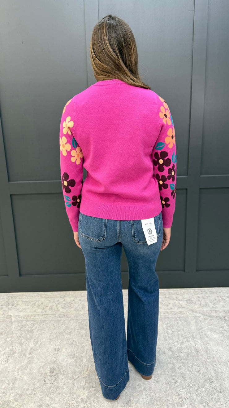 The Floral Frenzy Sweater