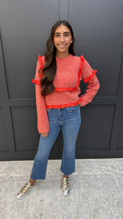 The Orange Delight Sweater