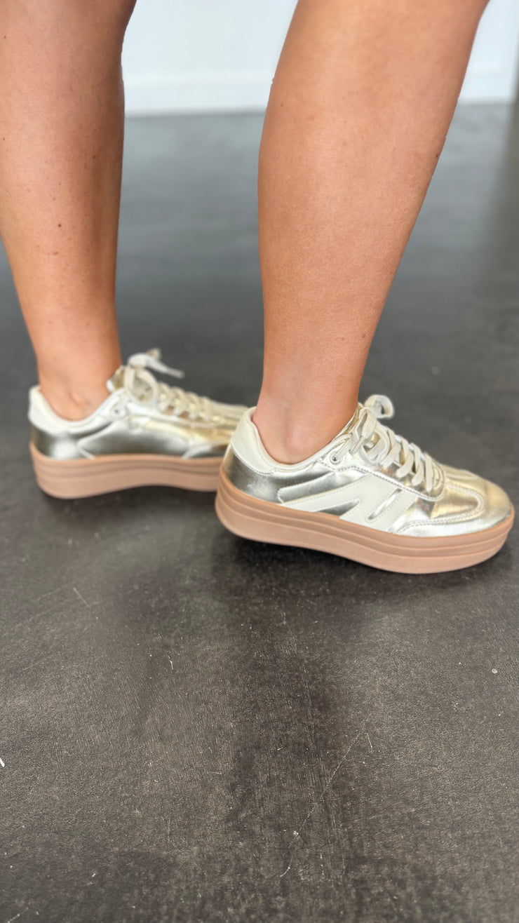 Gold Rush Sneakers